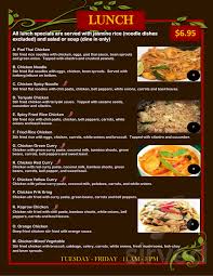 Maybe you would like to learn more about one of these? Thai Thai Kitchen Menu In Phoenix Arizona Usa