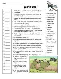 Vast range of world war 1 (the great war) worksheets. World War I Vocabulary Matching Worksheet World History Lessons World History Teaching Vocabulary