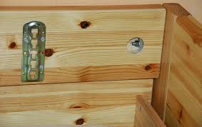 Funktionsbett einzelbett kojenbett jugendbett 100x200. Massivholz Bett 100x200 Komforthohe Xl Schubladenbett Kiefer Gelaugt Geolt Massivholzmoebel Experte