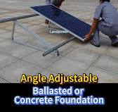 ⚡️ Flat Roof Tilt Up Solar Mounting System! No drill on Roof!, With just a  few standardized components, adjustable tilt angles (10-45°), and a 12-year  warranty, it's a cost-effective and reliable ...