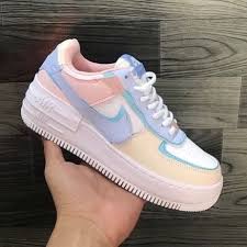 Nike Air Force 1 Shadow Pastel Ci0919 106 Purple Pink Blue In 2020 Nike Air Shoes Nike Air Force Nike Air
