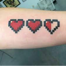 Check out our artfx selection for the very best in unique or custom, handmade pieces from our acrylic shops. Art Fx Tattoo Pixel Heart Tattoo Zelda Tattoo Heart Tattoo