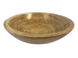 eden bath beige travertine sink bowl