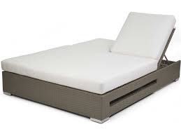 Bullnose or box sew pattern (hinged or 2 pc.) Caluco 10 Tierra Double Chaise Replacement Cushion Cuc82999