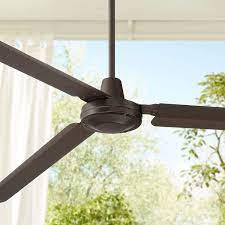 This product has five reversible blades in a classic look that are wet rated for handling the elements. Buy 72 Casa Velocity Modern Contemporary Industrial 3 Blade Indoor Outdoor Ceiling Fan Oil Rubbed Bronze Brown Metal Damp Rated For Patio Exterior House Porch Gazebo Garage Barn Roof Casa Vieja