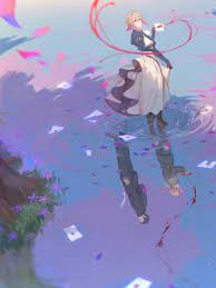 Pin By Nicole Robalino On Anime Violet Evergarden Wallpaper Violet Evergreen Violet Evergarden Anime