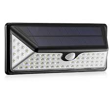 Gadsden led outdoor armed sconce with motion sensor. Solar Lights 73 Led Outdoor Motion Sensor Solar Wide Angle Design With 10 Leds Both Sides By Varanda Buy Online In Angola At Angola Desertcart Com Productid 44949845