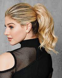 12 Inch Simply Wavy Clip On Pony Hair Piece By Hairdo In R10 Length Medium In 2021 Hair Pieces Hairdo Clip In Ponytail