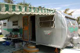 Vintage Trailer Awnings From Oldtrailer Com Camper Awning Lights Vintage Trailers Vintage Trailer