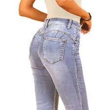 Miss Bonbon Denim Collection 2783 Julietta Push Up Stretch Jeans |  FarmerParadicsom Webáruház