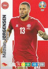 Panini Uefa Euro 2020 Preview Mathias Jorgensen Denmark No Den13 Eur 1 12 Picclick Ie Adrenalyn Xl Euro Denmark