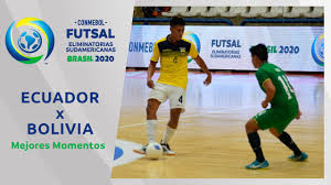 La conmebol celebrará la tercera y cuarta jornada de las eliminatorias un mes después del arranque de las mismas, que tiene de momento a brasil y argentina como líderes con paso perfecto. Ecuador 2 0 Bolivia L Futsal Eliminatorias 2020 Youtube