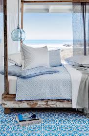 Beautifully Blue Dream Bedroom By The Beach Strandhaus Dekoration Bettwasche Perkal Bettwasche