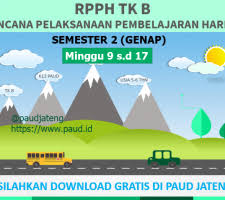 Maybe you would like to learn more about one of these? Contoh Rkh Paud Model Sentra Minggu Ke 18 Pdf Gratis Paud Jateng