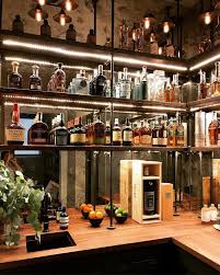 Custom Shelf And Space Designs In 2021 Home Bar Designs Modern Home Bar Home Wet Bar