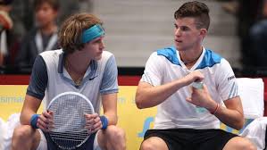 Zverev deliberately depowers his strokes in this game, as if given the nod to switch tactics and thiem capitalises on it with we're good friends. Love These Two Alexander Zverev Dominic Thiem Atp Tennis Pros Alexander Zverev Tennis Players Atp Tennis