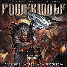 Galeria Zdjec Z Koncertu Powerwolf W Warszawie Http Www Heavymetalandmore Pl 2018 11 Powerwolf W Warszawie Galeria Heavy Metal Art Album Cover Art Album Art