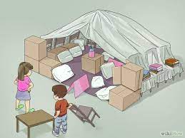 How To Make A Blanket Fort Sleepover Fort Blanket Fort Fun Sleepover Ideas