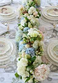 Create A Fresh Floral Table Runner For Spring Or Easter Floral Table Runner Floral Table Runner Diy Easter Table Runners
