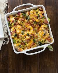 This overnight crockpot breakfast casserole brings together some of my favorites and is the perfect thing to make when you've got family in town or friends coming over for brunch. 11 Fall Casserole Recipes You Can Make In Your Crock Pot Thegoodstuff Ham Casserole Cheesy Ham Leftover Ham Recipes