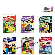 Seperti bunga dengan perdunya 2. Limited Edition Buku Cerita 1 Set 6 Books Shopee Malaysia