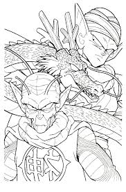 Dragon ball z é um anime que faz parte da franquia dragon ball e corresponde aos volumes 17 ao 42 do mangá original (33 a 83 na edição brasileira). Desenho De Dragon Ball Z 6 Para Colorir