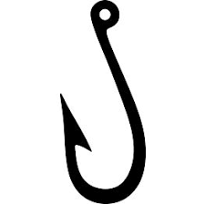 Fish Hook Silhouette Free Svg Fish Silhouette Fishing Hook Tattoo Hook Tattoos