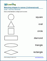 Maybe you would like to learn more about one of these? 1st Grade Geometry Worksheets K5 Learning