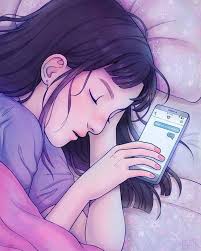 Ella era linda... Mandaba mensajes, dedicaba canciones e imágenes tiernas.  Le gustaba dar los buenos días y preguntar cómo estás? Qué tal tu día? Ya  comiste? Que llegues bien!. Ella buscaba... iniciaba