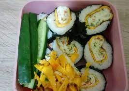 Resep Gimbab Nasi Gulung Telur Oleh Vince Hutagalung Recipe Makanan Resep Tumis