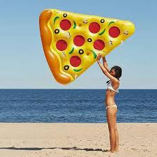 Inflatable Pizza 72 180cm Swimming Floats Water Donut Pool Toys Inflatable Swim Ring For Fun Adult Swimming Air Pizza Pool Float Cool Pool Floats Pool Floats
