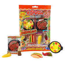 Efrutti Mexican Dinner Gummi Candy 2 7 Oz Bag Gummy Candy Efrutti Mexican Dinner