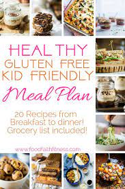 These healthy breakfast, lunch, and dinner recipes will save you time and effort. Kid Friendly Meals Plan Food Faith Fitness