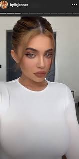 From becoming a mom to gracing the cover of forbes, kylie is still the queen of instagram. Kylie Jenner Shows Off Slim Figure While Posing In White Bodysuit In Photos