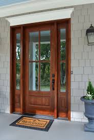 Front Entryway Door Exterior Doors With Sidelights Craftsman Front Doors Front Door Design
