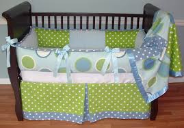 Blue Twister Dots Crib Set Included In This Custom 3 Pc Baby Crib Bedding Set Is The Bumper Blanket Crib Sets For Boys Baby Girl Boy Nursery Crib Sets Girl