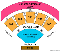 Verizon Wireless Amphitheatre At Encore Park Seating Chart