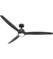 Perfect for commercial or residential applications. Hunter Fan 50728 Park View 72 Inch Matte Black With Black Ash Blades Outdoor Ceiling Fan