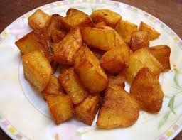 A Cornstarch Bath Is The Secret To Crispy Sweet Potato Fries Recipe In 2020 Cubed Potatoes Fried Potatoes Recipe Deep Fried