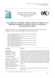 Download ketuk ketampi ringtone for android and iphone. Pdf Factors Of Academic Stress Among Students In A Primary School In Kepong Kuala Lumpur A Qualitative Study