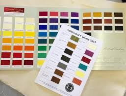 Michael Harding Oil Paint Handpainted Colour Chart