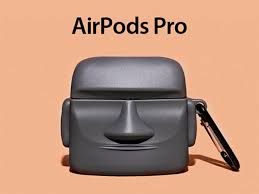 Octt cases compatible for airpods pro case, silicone kawaii fun designed charging case for kids boys girls with keychains, soft skin protective cover compatible for airpods pro case. Carved Stone Headphone Protectors Airpods Pro Case