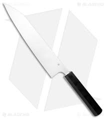 What kind of kitchen knife is murray carter? Spyderco Murray Carter Wakiita Gyuto Chef Knife 10 125 Satin K19gpbnbk Blade Hq