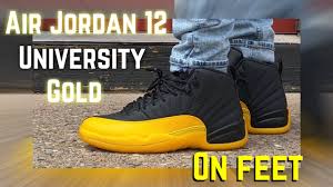 Air jordan 12 black university gold. How To Style Air Jordan 12 University Gold Youtube