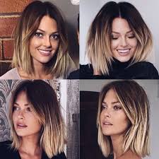 Darker Smudged Root And Light Ends Hair Styles Medium Hair Styles Thick Hair Styles