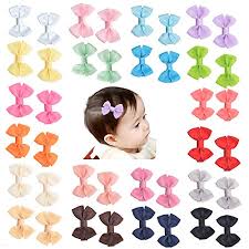 Your baby hardly has any hair and you need a little bow that will actually stay in wispy fine hair like peach fuzz and now baby. Prohouse Tiny Baby Hair Clips Boutique Hair Bow Clip Barrettes Import It All