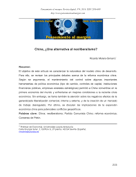 Neoliberalism, ideology and policy model that emphasizes the value of free market competition. Pdf China Una Alternativa Al Neoliberalismo