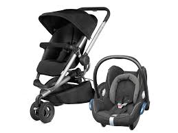 Quinny Buzz Xtra Rocking Black With Cabriofix Car Seat In Black Diamond Quinny Stroller Quinny Buzz Xtra Stroller