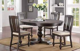Lowrance Pedestal Extendable Dining Table Dining Table Affordable Dining Room Sets Pedestal Dining Table