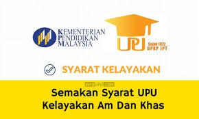 Maybe you would like to learn more about one of these? Semakan Syarat Upu Kelayakan Am Dan Khas Online Info Upu